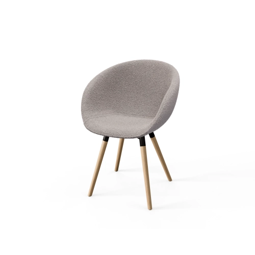 Krzesło KR-502 Ruby Kolory Tkanina Abriamo 02 Boucle Design Italia 2025-2030